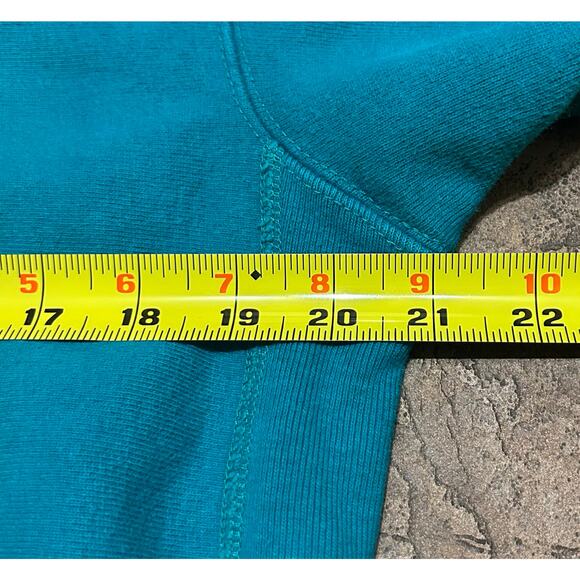 Champion Reverse Weave Crewneck Sweatshirt Teal Men’s XL - Picture 6 of 6
